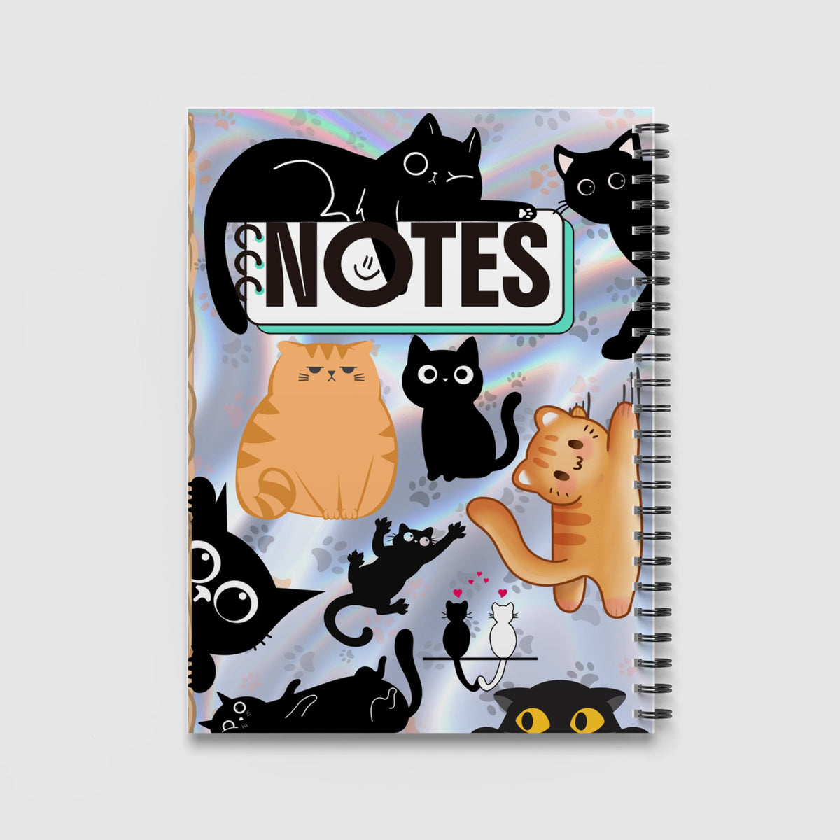 PP-SPIRALNTB-A4 - A4 Spiral Notebook Mockup