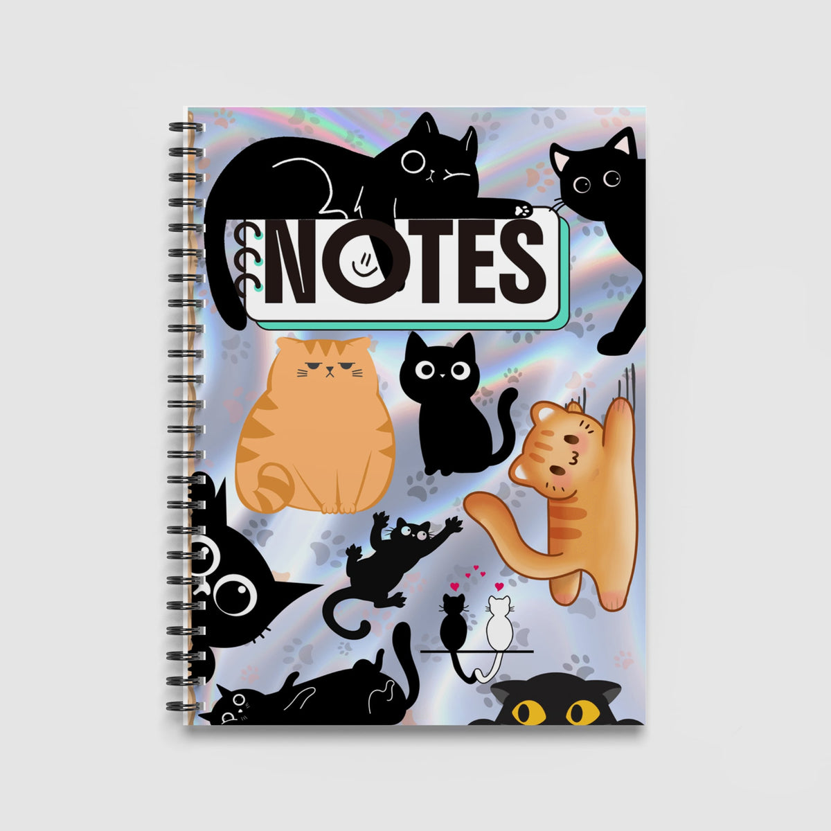PP-SPIRALNTB-A4 - A4 Spiral Notebook Mockup