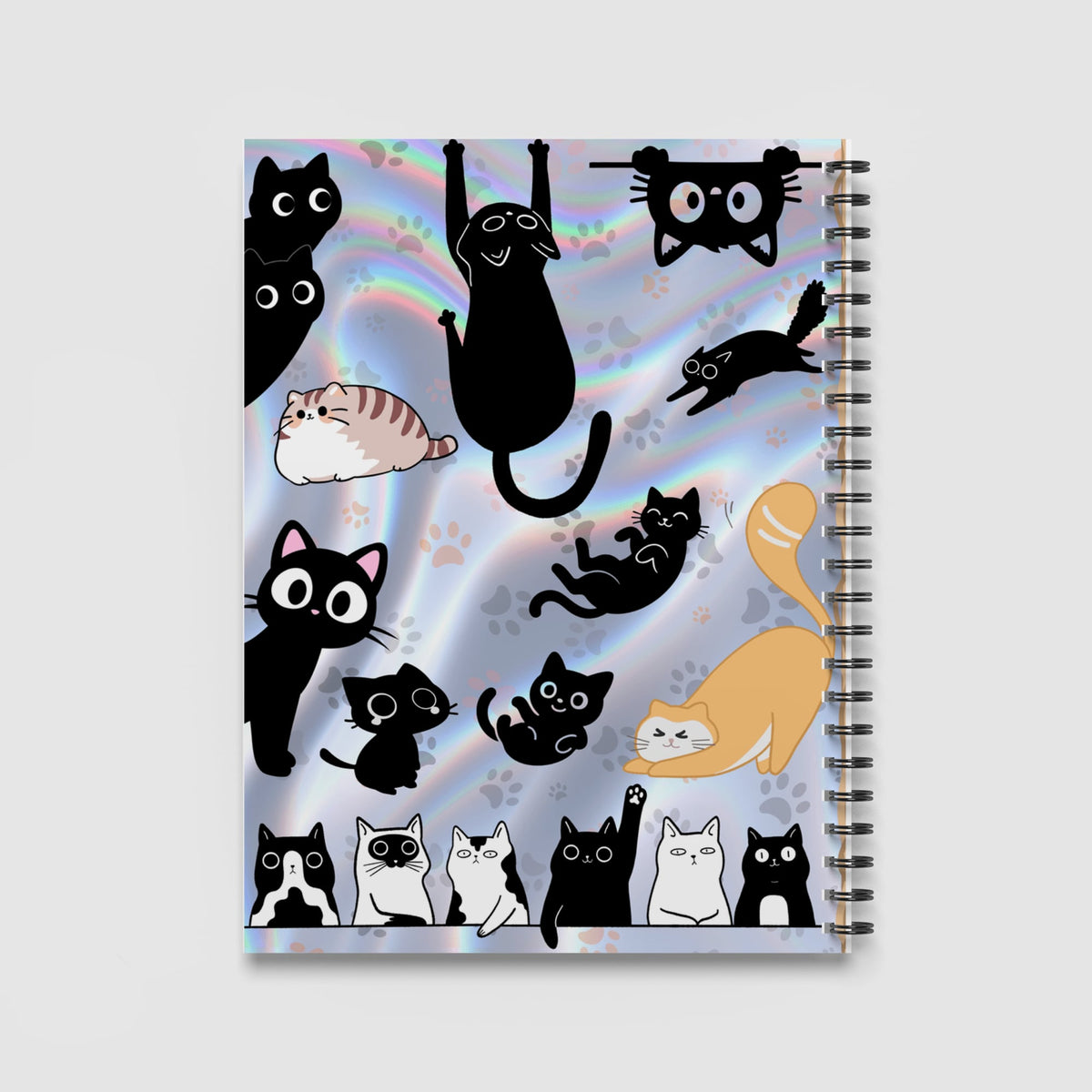 PP-SPIRALNTB-A4 - A4 Spiral Notebook Mockup