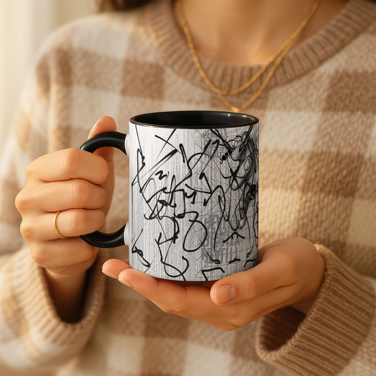 PP-MUG-11OZ-BLACK - Black Ceramic 11oz Mug Mockup