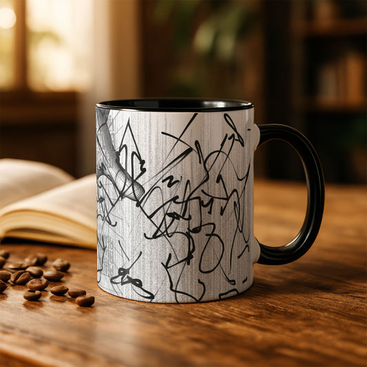 PP-MUG-11OZ-BLACK - Black Ceramic 11oz Mug Mockup